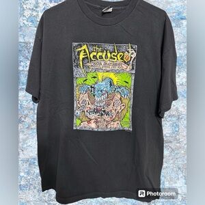 Vintage 2005 Accused T-Shirt. Size XL